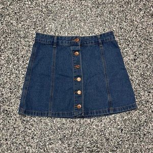 DENIM MINI SKIRT🧿